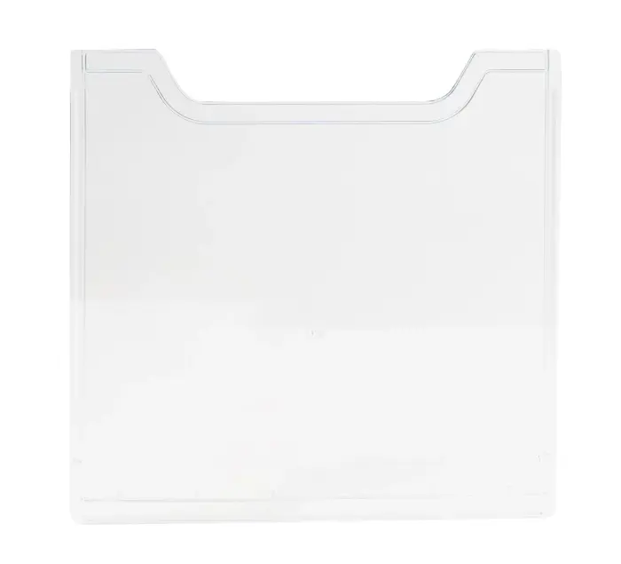 Plaque de recouvrement verticale A4 - Cristal