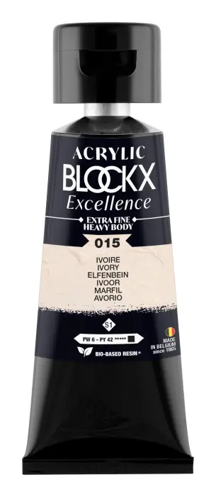 Peinture acrylique extra-fine fine tube 75ml - Ivoire - New