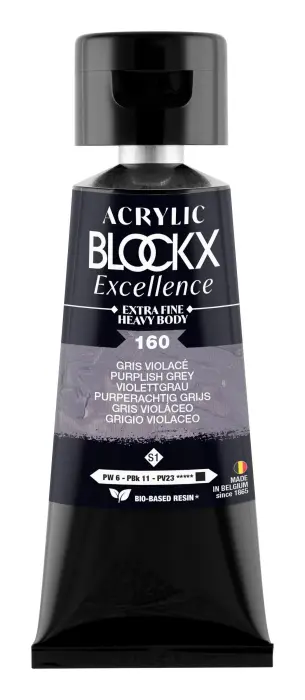 Peinture acrylique extra-fine fine tube 75ml - Gris violacé - New