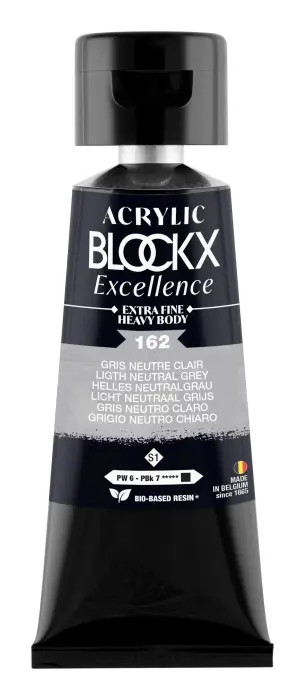 Peinture acrylique extra-fine fine tube 75ml - Gris neutre clair - New