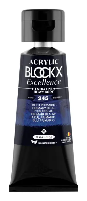 Peinture acrylique extra-fine fine tube 75ml - Bleu primaire - New