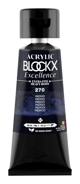 Peinture acrylique extra-fine fine tube 75ml - Indigo - New