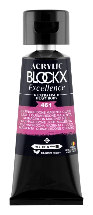 Peinture acrylique extra-fine fine tube 75ml - Quinacridone magenta clair - New