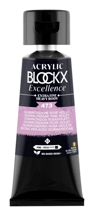 Peinture acrylique extra-fine fine tube 75ml - Quinacridone rose violet - New