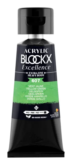 Peinture acrylique extra-fine fine tube 75ml - Vert Jaune - New