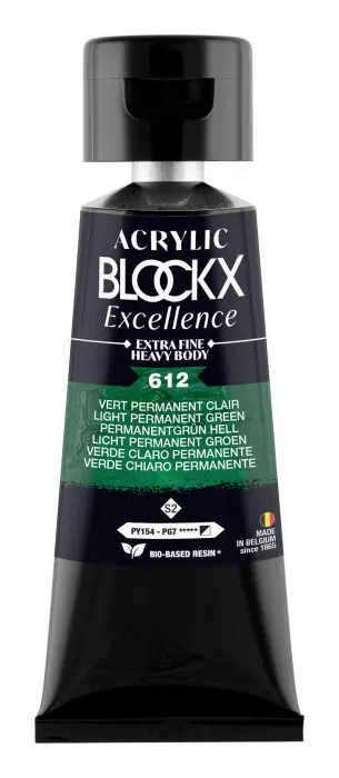 Peinture acrylique extra-fine fine tube 75ml - Vert permanent clair - New