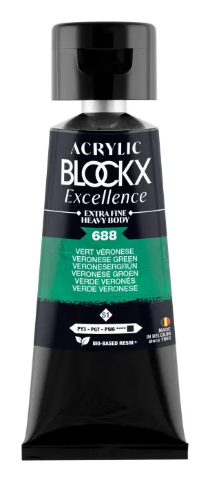 Peinture acrylique extra-fine fine tube 75ml - Vert Véronèse - New