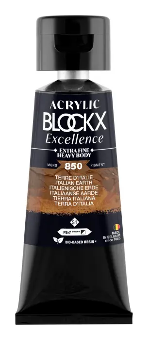Peinture acrylique extra-fine fine tube 75ml - Terre d'Italie - New