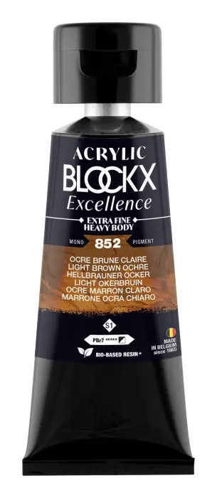 Peinture acrylique extra-fine fine tube 75ml - Ocre brune claire - New