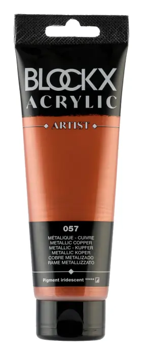 Peinture acrylique fine tube 120ml - Cuivre métallisé