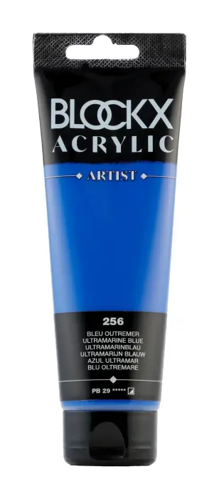 Peinture acrylique fine tube 120ml - Bleu outremer