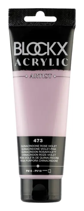Peinture acrylique fine tube 120ml - Quinacridone rose violet