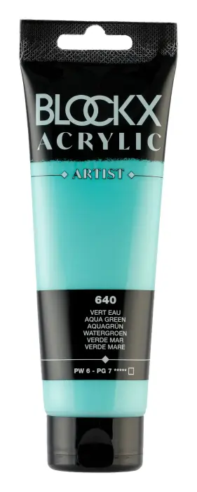 Peinture acrylique fine tube 120ml - Vert d'eau