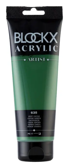Peinture acrylique fine tube 250ml - Vert oxyde