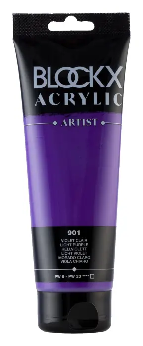 Peinture acrylique fine tube 250ml - Violet clair