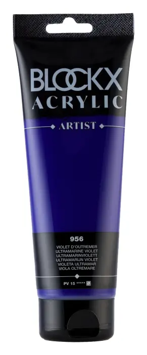 Peinture acrylique fine tube 250ml - Violet d'outremer