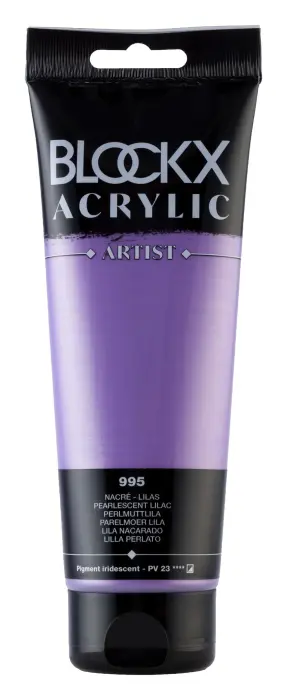 Peinture acrylique fine tube 250ml - Lilas nacré