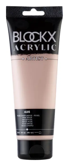 Peinture acrylique fine tube 250ml - Rose chair
