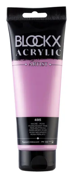 Peinture acrylique fine tube 250ml - Rose nacré