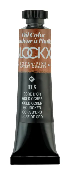 Peinture à l'huile extra-fine tube 20ml - Ocre d'or