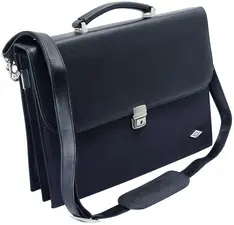WEDO Porte-documents pour femme Elegance, similicuir/nylon