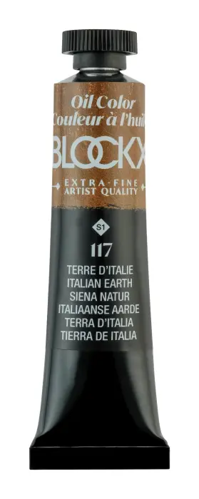 Peinture à l'huile extra-fine tube 20ml - Terre d'Italie