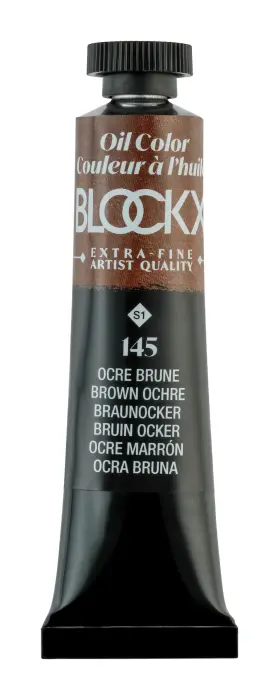 Peinture à l'huile extra-fine tube 20ml - Ocre brune