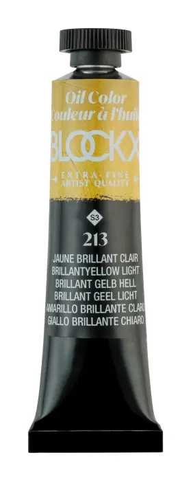 Peinture à l'huile extra-fine tube 20ml - Jaune brillant clair