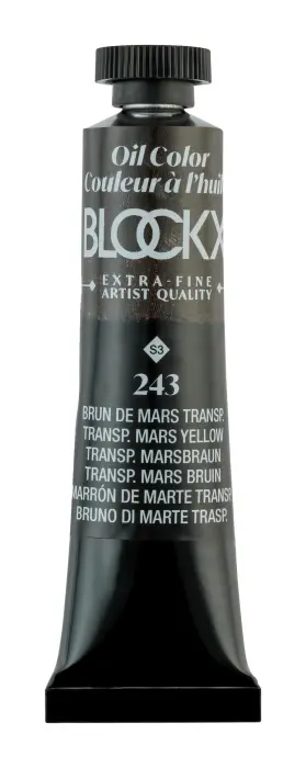 Peinture à l'huile extra-fine tube 20ml - Brun de Mars Transparent