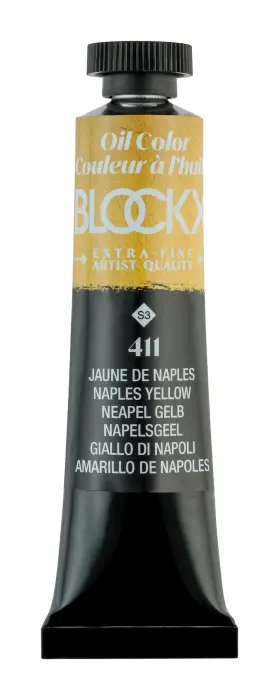 Peinture à l'huile extra-fine tube 20ml - Jaune de Naples