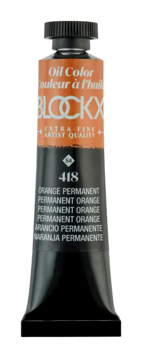 Peinture à l'huile extra-fine tube 20ml - Orange permanent