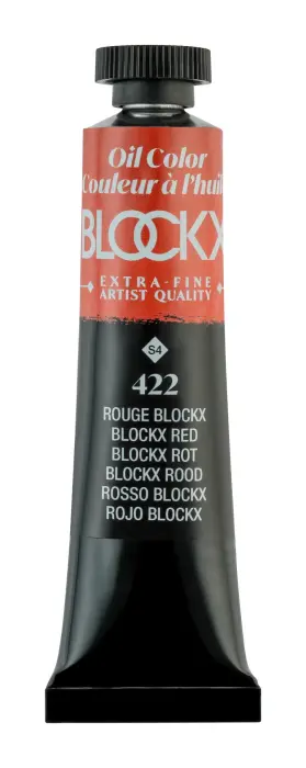 Peinture à l'huile extra-fine tube 20ml - Rouge blockx