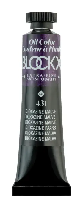 Peinture à l'huile extra-fine tube 20ml - Dioxazine mauve