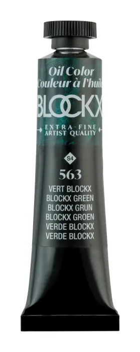 Peinture à l'huile extra-fine tube 20ml - Vert blockx
