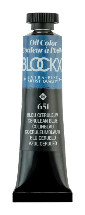 Peinture à l'huile extra-fine tube 20ml - Bleu Coeruleum