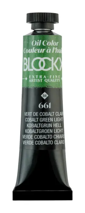 Peinture à l'huile extra-fine tube 20ml - Vert de cobalt clair