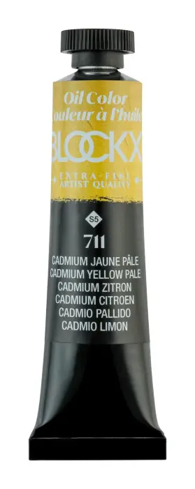 Peinture à l'huile extra-fine tube 20ml - Cadmium jaune pâle