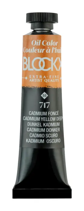 Peinture à l'huile extra-fine tube 20ml - Cadmium Jaune Foncé