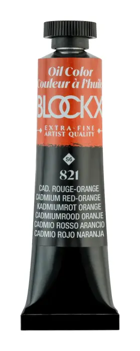 Peinture à l'huile extra-fine tube 20ml - Cadmium rouge-orange