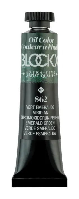 Peinture à l'huile extra-fine tube 20ml - Vert emeraude