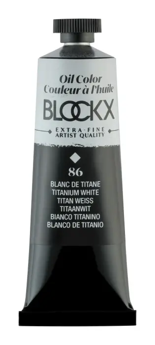 Peinture à l'huile extra-fine tube 35ml - Blanc de titane