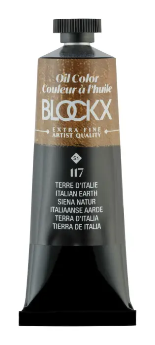 Peinture à l'huile extra-fine tube 35ml - Terre d'Italie