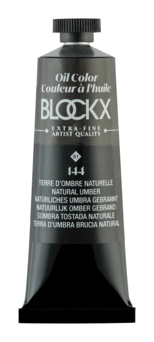 Peinture à l'huile extra-fine tube 35ml - Terre d'ombre naturelle