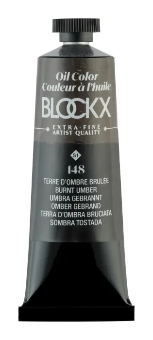 Peinture à l'huile extra-fine tube 35ml - Terre d'ombre brûlée