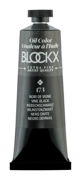 Peinture à l'huile extra-fine tube 35ml - Noir de vigne