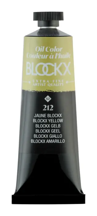 Peinture à l'huile extra-fine tube 35ml - Jaune blockx