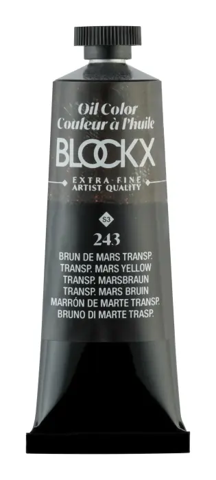 Peinture à l'huile extra-fine tube 35ml - Brun de mars transp.