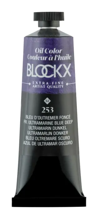Peinture à l'huile extra-fine tube 35ml - Bleu d'outremer foncé