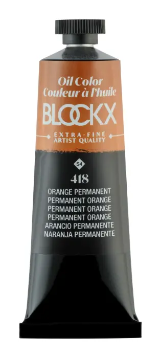 Peinture à l'huile extra-fine tube 35ml - Orange permanent