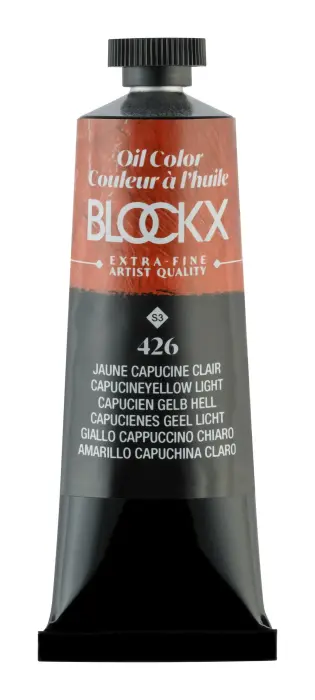 Peinture à l'huile extra-fine tube 35ml - Jaune capucine clair